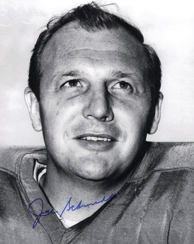 Joe Schmidt Autographed Signed 8x10 Photo Detroit Lions SKU #245894