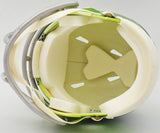 KENNETH WALKER III AUTOGRAPHED SEAHAWKS FLASH GREEN MINI HELMET BECKETT 235707