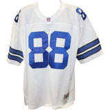 Michael Irvin Autographed Dallas Cowboys M&N White Legacy L Jersey Beckett 51283