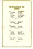 Charley Trippi Signed Chicago Cardinals Mayor Breakfast Brochure Beckett 56089