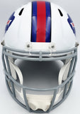 JIM KELLY AUTOGRAPHED BILLS 2011-20 THROWBACK WHITE FULL SIZE HELMET BECKETT