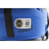 Phil Simms Autographed New York Giants Mini Helmet Rave Beckett Witness 58591