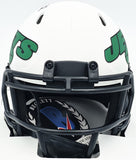 Michael Carter Autographed Jets Lunar Eclipse Speed Mini Helmet Beckett WM68438