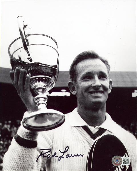 Rod Laver Authentic Signed 8x10 Vertical Photo Autographed BAS 3