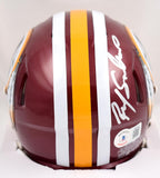 Ricky Sanders Autographed Washington Speed Mini Helmet w/HTTR- Beckett W Holo