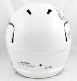 Earl Campbell Ricky Williams Signed Longhorns F/S Speed Helmet - Beckett W Holo