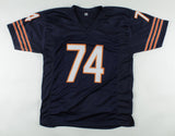 Jim "Jimbo" Covert Signed Chicago Bears Career Stat Jersey Ins "HOF 20"(Beckett)
