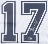 Brandon Aubrey Signed Dallas Cowboys Throwback Jersey (Beckett) Pro Bowl P.K.
