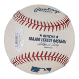 Jose Fernandez Signed OML Baseball (JSA) Late, Great Florida Marlins Pitcher