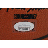 Joe Dumars Autographed/Signed Detroit Pistons Basketball JSA 46410