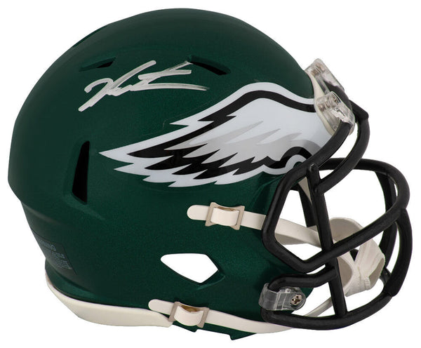Jalen Carter Signed Philadelphia Eagles Riddell Speed Mini Helmet - (SCHWARTZ...