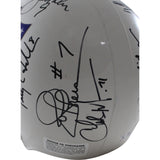 Blanda Brodie Krause +10 Autographed NFL Alumni F/S 2-Bar Helmet Beckett 55421