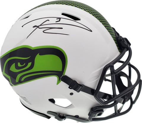 RUSSELL WILSON AUTO SEAHAWKS LUNAR ECLIPSE FULL SIZE HELMET RW HOLO 194030