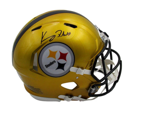 Kenny Pickett Autographed Flash Full Size Authentic Pittsburgh Steelers