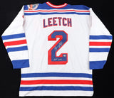 Brian Leetch Signed New York Rangers Jersey (Fanatics) 1994 Stanley Cup Champion
