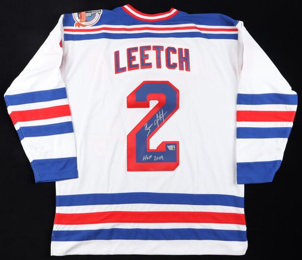 Brian Leetch Signed New York Rangers Jersey (Fanatics) 1994 Stanley Cup Champion