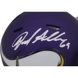 Jared Allen Autographed/Signed Minnesota Vikings Speed Mini Helmet Beckett 48703