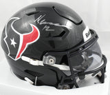 Nico Collins Autographed Houston Texans Mid-Size SpeedFlex Helmet-Beckett W Holo