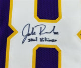 Jake Reed Signed Minnesota Vikings Jersey (JSA COA) All Pro Tight End 1991-1999