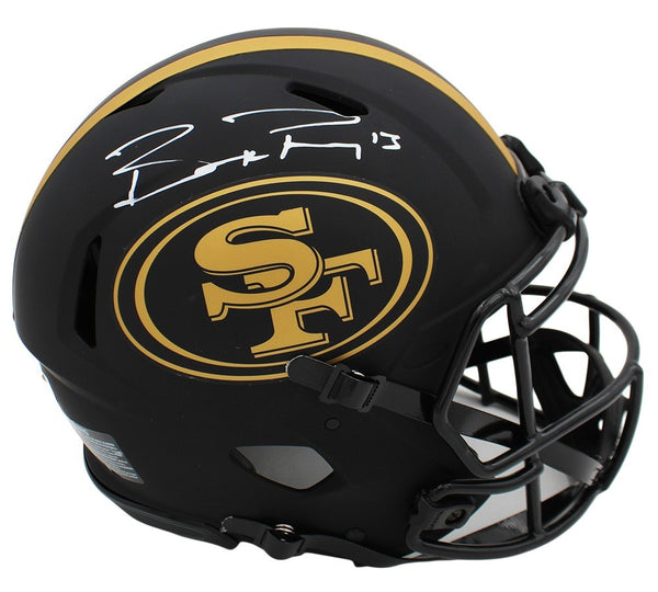 Brock Purdy San Francisco 49ers Speed Authentic Eclipse NFL Helmet