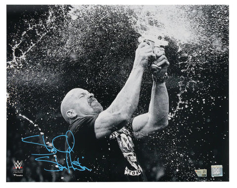 "Stone Cold" Steve Austin Autographed "Beer Smash" 16" x 20" WWE Photo Fanatics