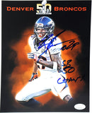 Bradley Roby Inscribed "SB 50 Champ" Autographed 8x10 Photo JSA COA