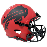 Josh Allen Buffalo Bills Signed Riddell Rave Replica Helmet BAS Beckett