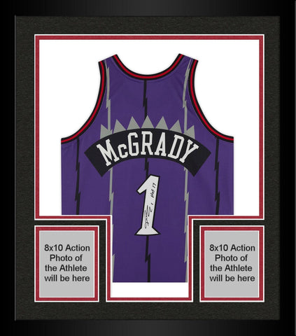 FRMD Tracy McGrady Toronto Raptors Signed 1998 Mitchell & Ness Jersey w/Insc
