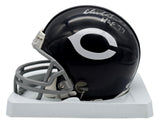 Dick Butkus HOF Bears Signed/Inscr. Bears Throwback Mini Helmet TriStar 212032
