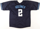 Nico Hoerner Signed Chicago Cubs City Connect Wrigleyville Custom Jersey (JSA)