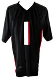 Darnell Mooney Signed/Autographed Falcons Football Jersey Witness Beckett 204087