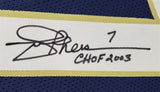 Joe Theismann "CHOF 2003" Signed Notre Dame Fighting Irish Jersey (JSA COA) QB