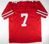 Ted Ginn Jr. Signed Ohio State Buckeyes Jersey (GT Sports) 2007 1st Round Pick