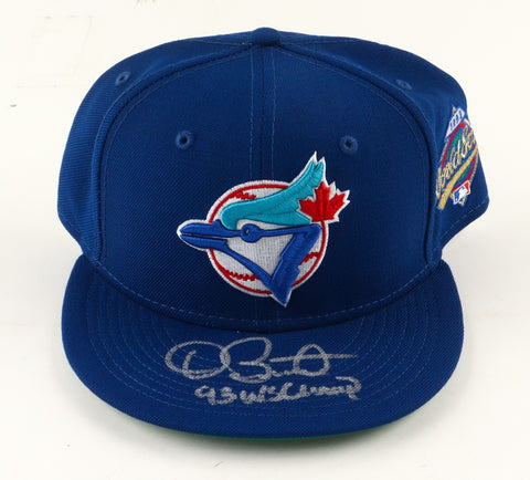 Dave Stewart Signed Toronto Blue Jays Hat / Cap Inscribed "93 WS Champ"(Beckett)