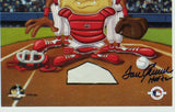 Tom Seaver Signed Cincinnati Red Unframed 16x20 Looney Tunes MLB Photo with "HOF