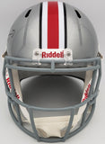 JAXON SMITH-NJIGBA AUTOGRAPHED OHIO STATE SILVER FULL SIZE HELMET BECKETT 203465