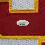 FRAMED KANSAS CITY CHIEFS CHRISTIAN OKOYE AUTOGRAPHED SIGNED JERSEY JSA COA