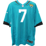 Brian Thomas Jr Autographed Jacksonville Jaguars Nike Teal Jersey Fanatics 51279