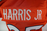 Chris Harris Jr. Autographed Denver Broncos Custom Orange Jersey Beckett COA