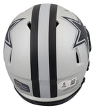 Cowboys Emmitt Smith Authentic Signed Rave Speed Mini Helmet w/ Case BAS Witness