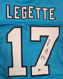 XAVIER LEGETTE SIGNED AUTOGRAPHED PRO STYLE CUSTOM XL JERSEY BECKETT QR