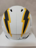TRE HARRIS SIGNED LOS ANGELES CHARGERS LUNAR ECLIPSE SPEED MINI HELMET BECKETT