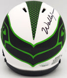 WALTER JONES AUTOGRAPHED SEAHAWKS LUNAR ECLIPSE MINI HELMET MCS HOLO 203086