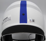 Daniel Jones Autographed Giants Alternate White Full Size Speed Helmet Giants Be