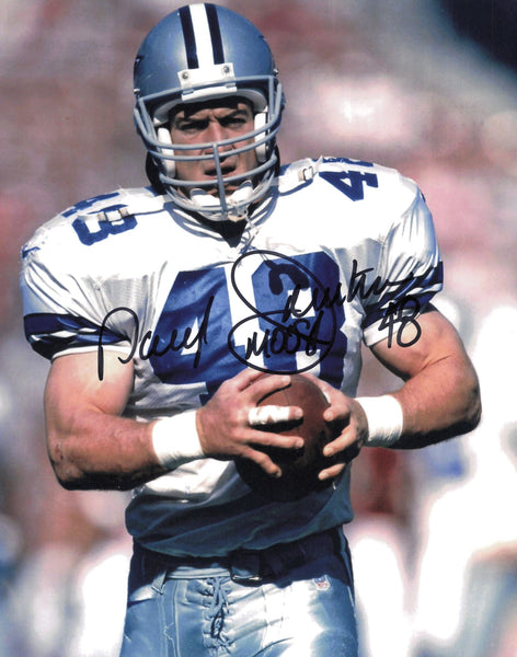Daryl "Moose" Johnson Autographed Signed 8x10 Photo Dallas Cowboys SKU #244743
