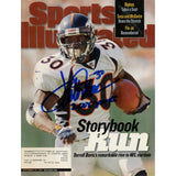 Terrell Davis Autographed Denver Broncos Sports Illustrated Beckett 47682