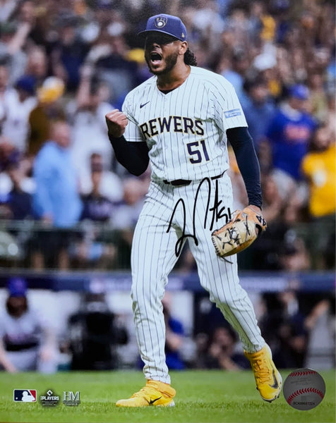 FREDDY PERALTA - Milwaukee Brewers All Star - Signed 8x10 Photo #16 AUTO