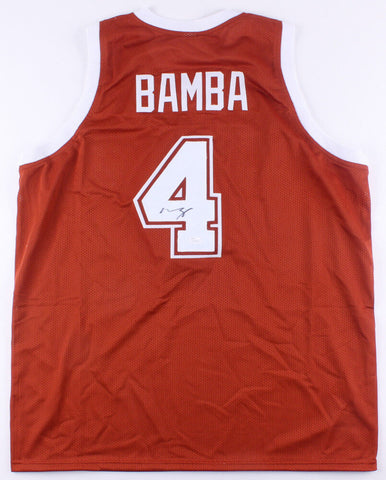 Mo Bamba Signed Texas Longhorns Jersey (JSA) Orlando 1st Rd Pick 2018 NBA Draft
