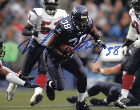 Mack Strong Autographed Signed 8x10 Photo Seattle Seahawks MCS Holo #63504