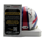 Thurman Thomas HOF Signed/Inscribed Buffalo Bills Speed Mini Helmet JSA 200210